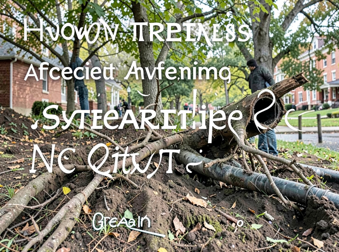 How Tree Roots Affect Sewer Lines in Established NC Cities